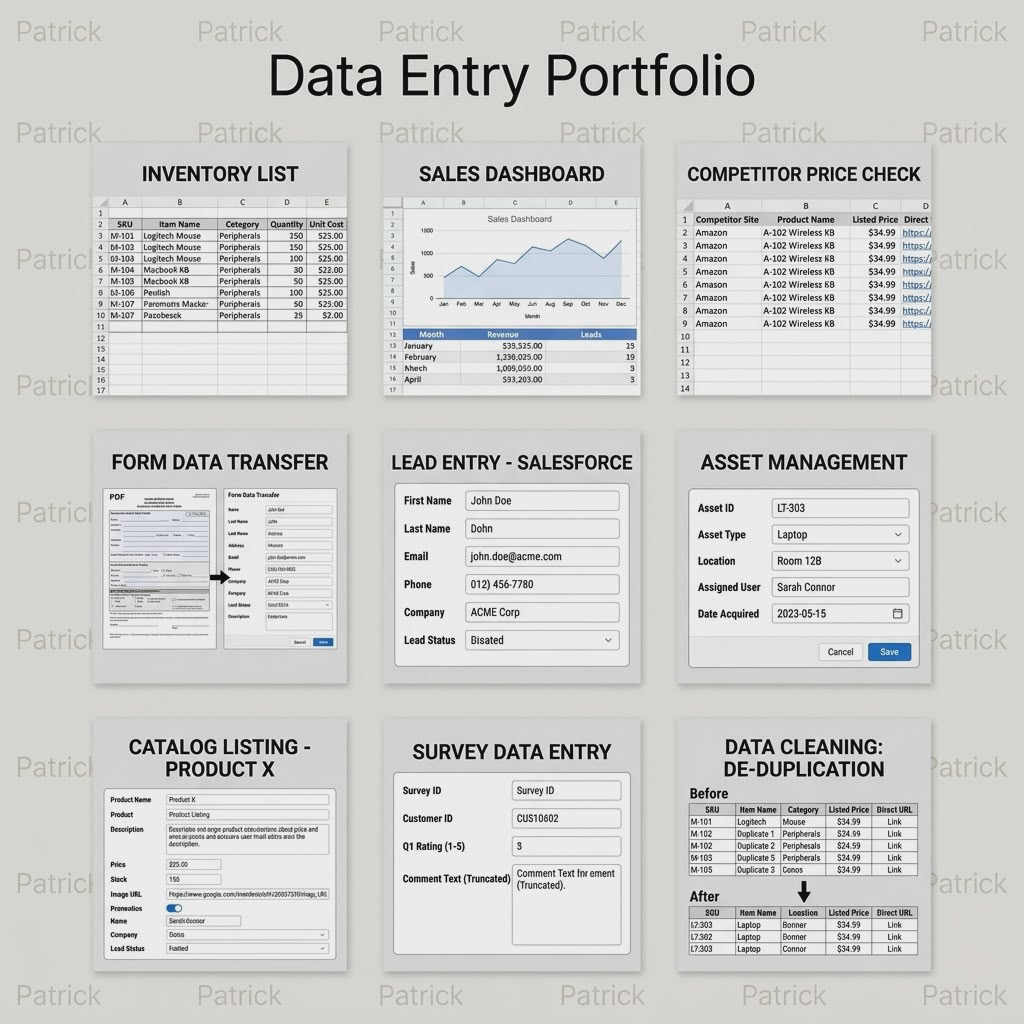 Data Entry Portfolio